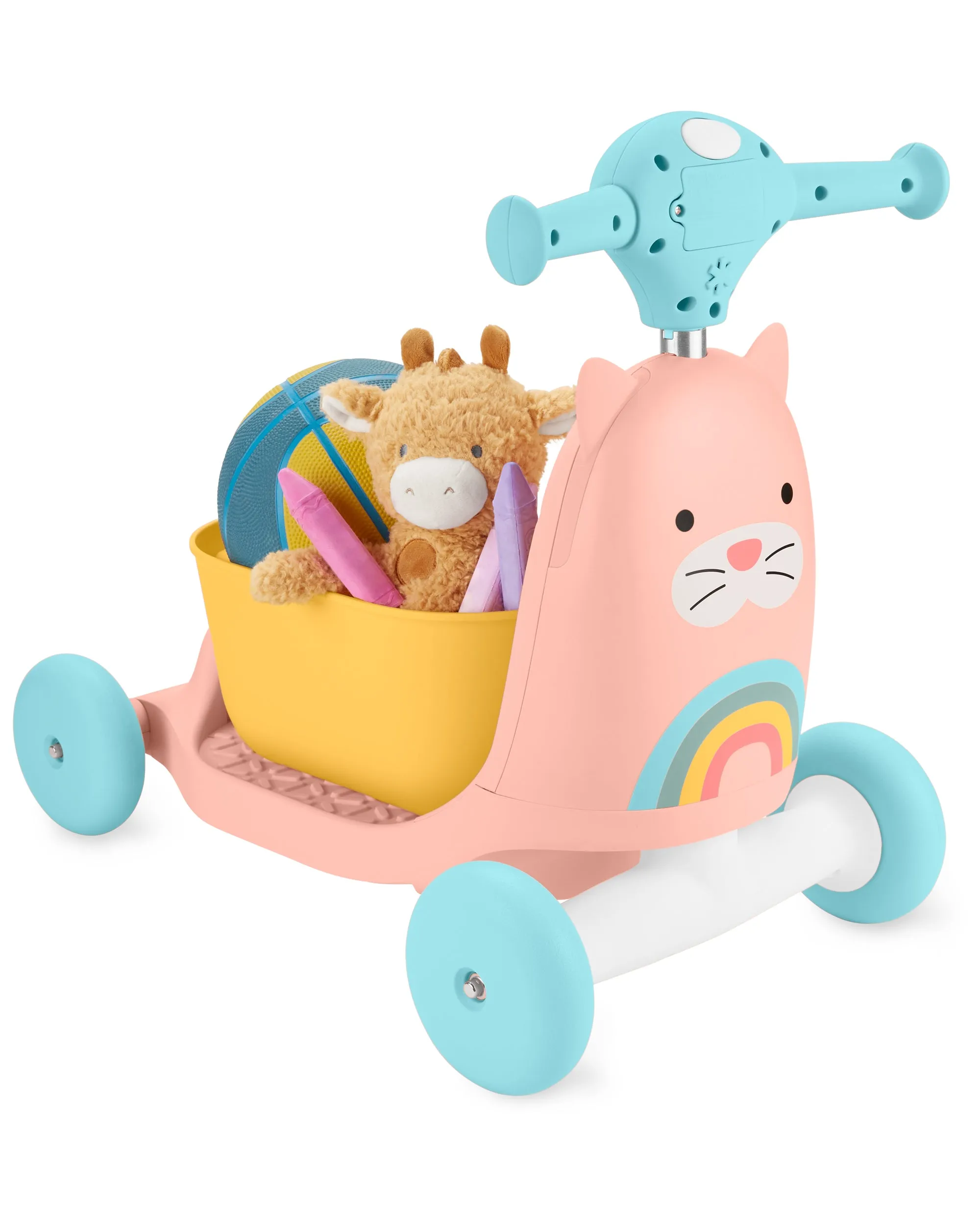 Skip Hop Zoo Ride On 3 in 1 Scooter - Cat