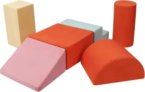 Sliding, and Active Play - Safe Toddler Climbing Toys for Ages 1-3 Soft Climbing Indoor Set for countryside grotto automobile forward authentic quite Toddlers - 6PCS Foam Climbing Blocks for Crawling, 
