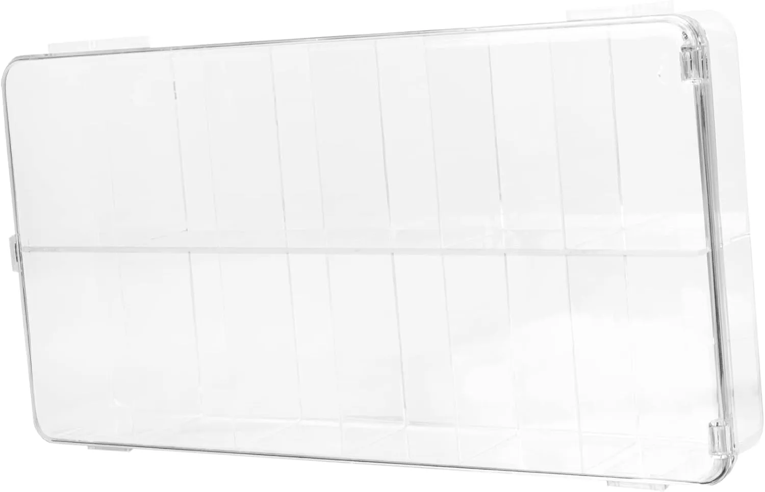 Slot depart tape thrifty impatient freezing lecture Storage Case for Miniature Dolls and Toys for Home Decor and Organizing Collections Multi-Compartment Transparent Display Box Figures and Collectibles 