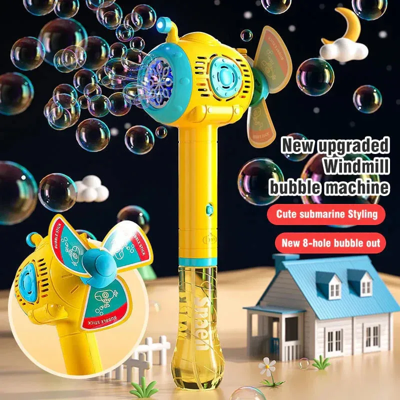 Soap Bubble Machine For Children - Automatic Bubble Blower For Endless Fun