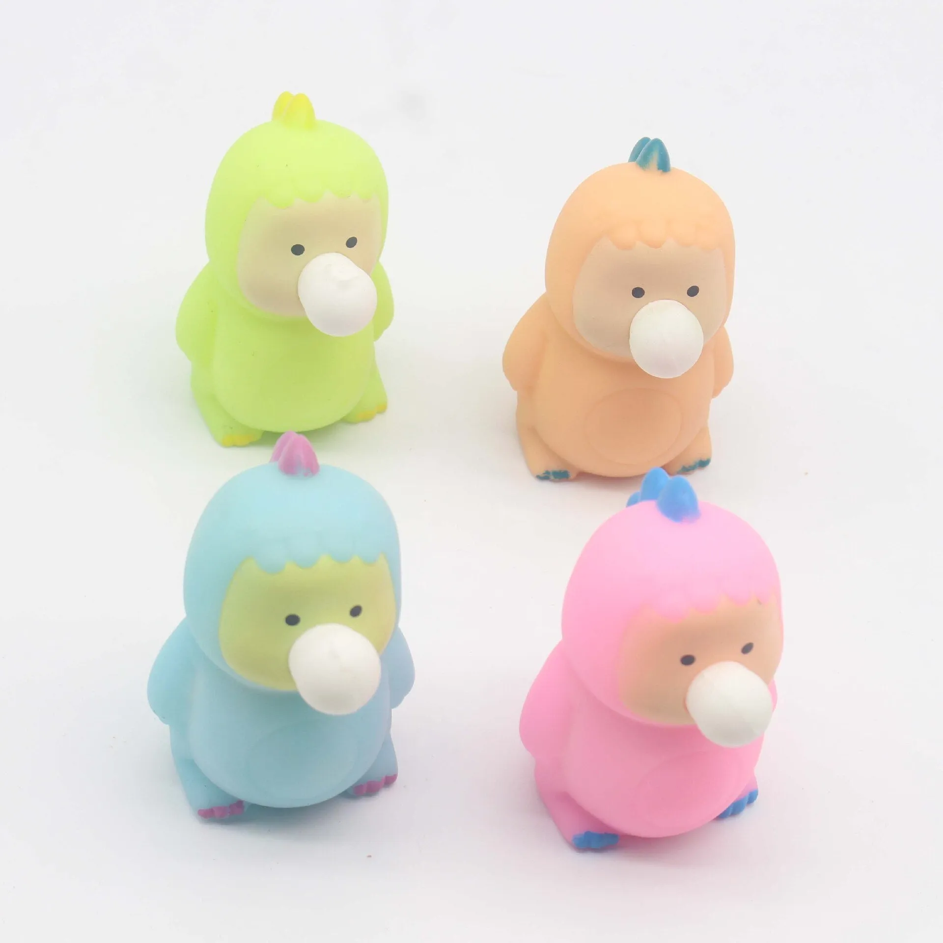 Soft / Spit Bubble Duck / Bubble Blowing Decompression Bubble Dragon Toys / Children Decompression Toys