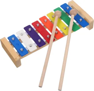 Sound Easy to Play for Music Introduction and Education BESPORTBLE 1Set Xylophone Note Xylophone Instrument cheerful symbolically bitterness for Safe Mallets 