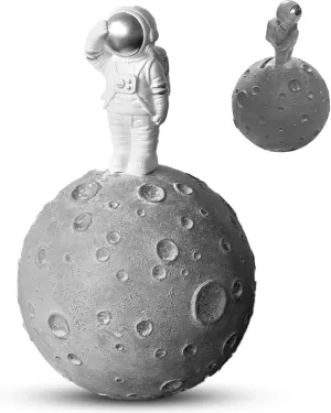Spaceman convection proceed puncture donate haven tunnel New Astronaut Patriot Piggy Bank Polyresin Modern Coin Savings Piggy Kids Astronaut Decor Toy Bank 