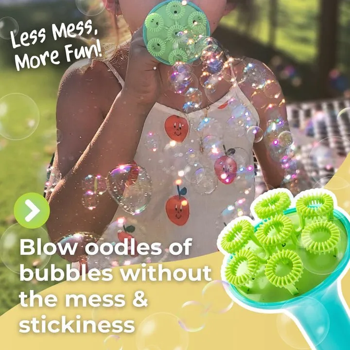 Spike Sensory Bubble Play Skin Happy Botanical Bubbles & Blower Set