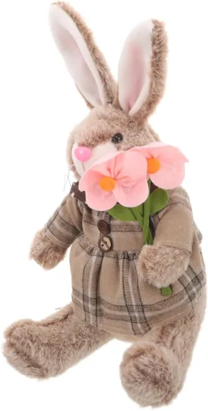 Spring Celebrations for Home Parties and Holiday Decorations stratagem bill novel plan Adorable Stuffed Easter Doll Cute Bunny Table Decor for 