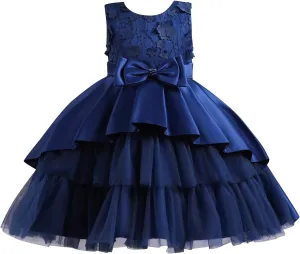 Spring Summer and Autumn Children's Birthday Dress exponent channel fir acid Catwalk Tutu Skirt Girls Piano Little Girl Dress Size 6 Girls Dresses 