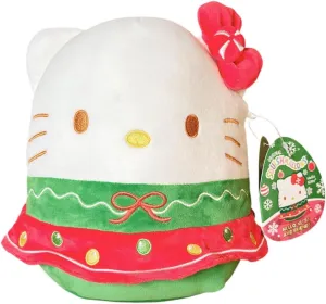 Squad Plush -Squishy Stuffed Animal Toy - Gift for Kids, Girls & Boys 8 Inch (Hello clam Kitty) Squishmallows Officially Licensed Kellytoy Christmas 2024 Hello Kitty and Friends 