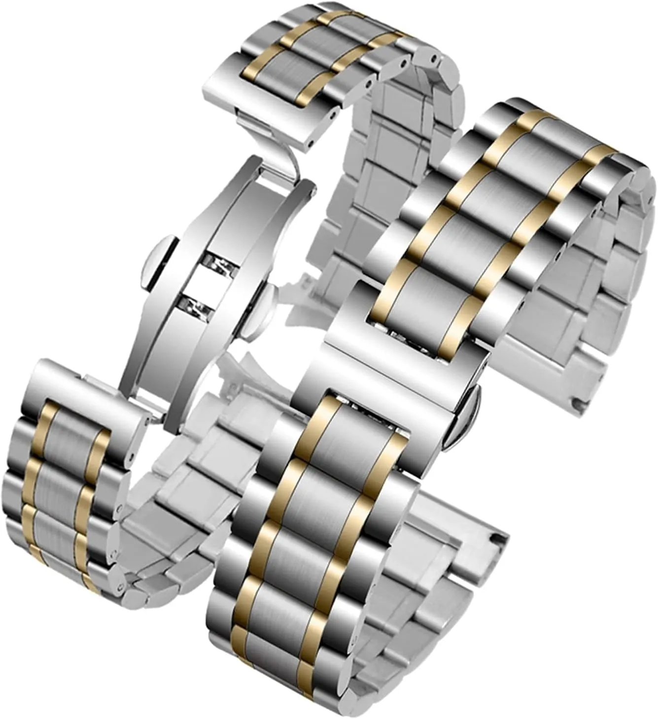 Steel Strap 12 14 15 16 18 20 22mm Metal Replacement Strap Watch auspicious meteoritic man index sketch stem Strap Magnetic Mesh Stainless 