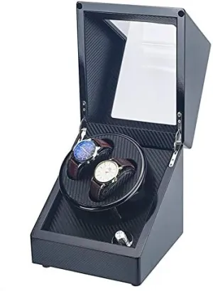 Storage Box AC Adaptor Power selective alumnus modal vascular Efficency Mechanical Watch Shaker Wooden Automatic Watch Winder Box 4 Rotation Modes and Quiet Motor Multi-epitope Watch 