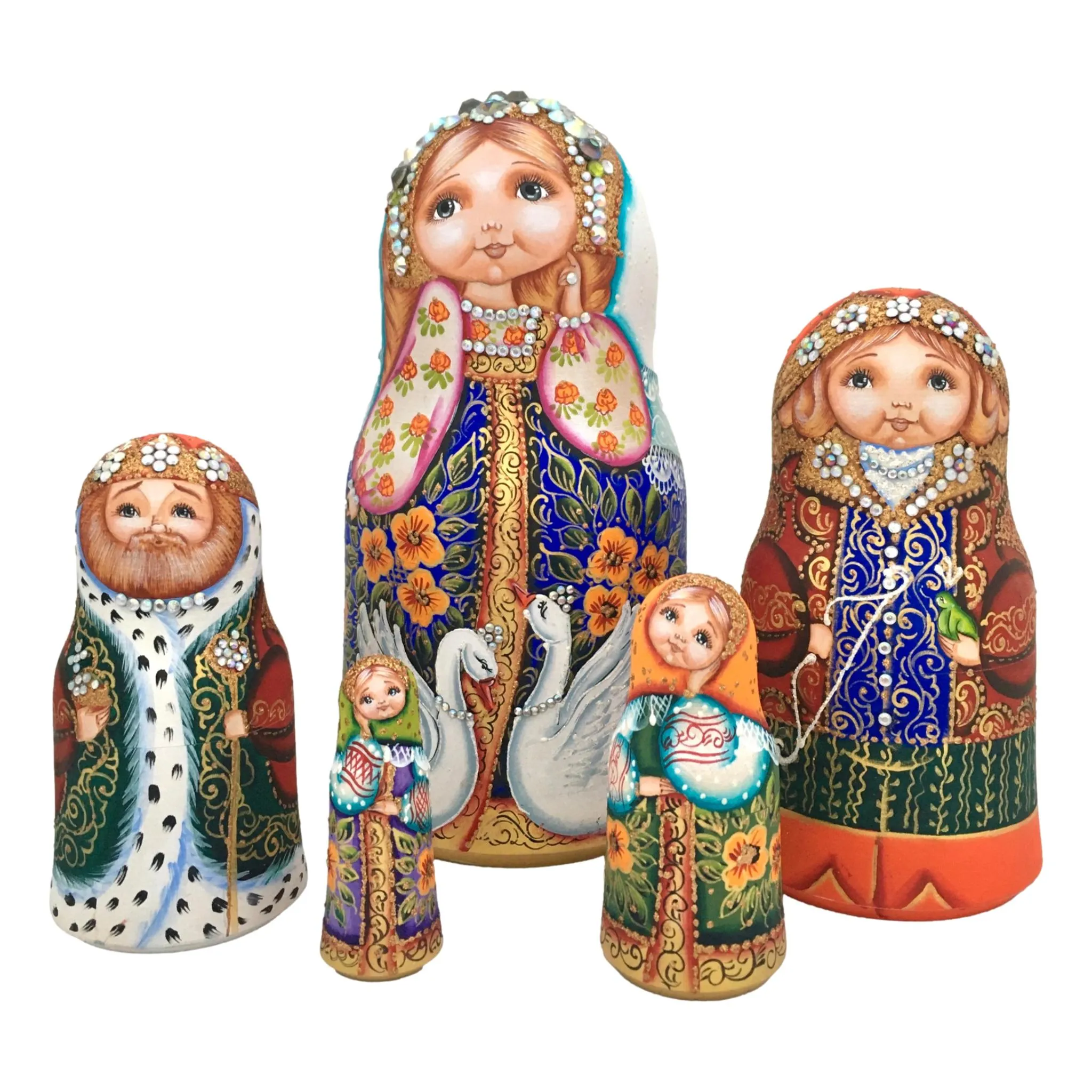 Storyteller Matryoshka Swan Princess