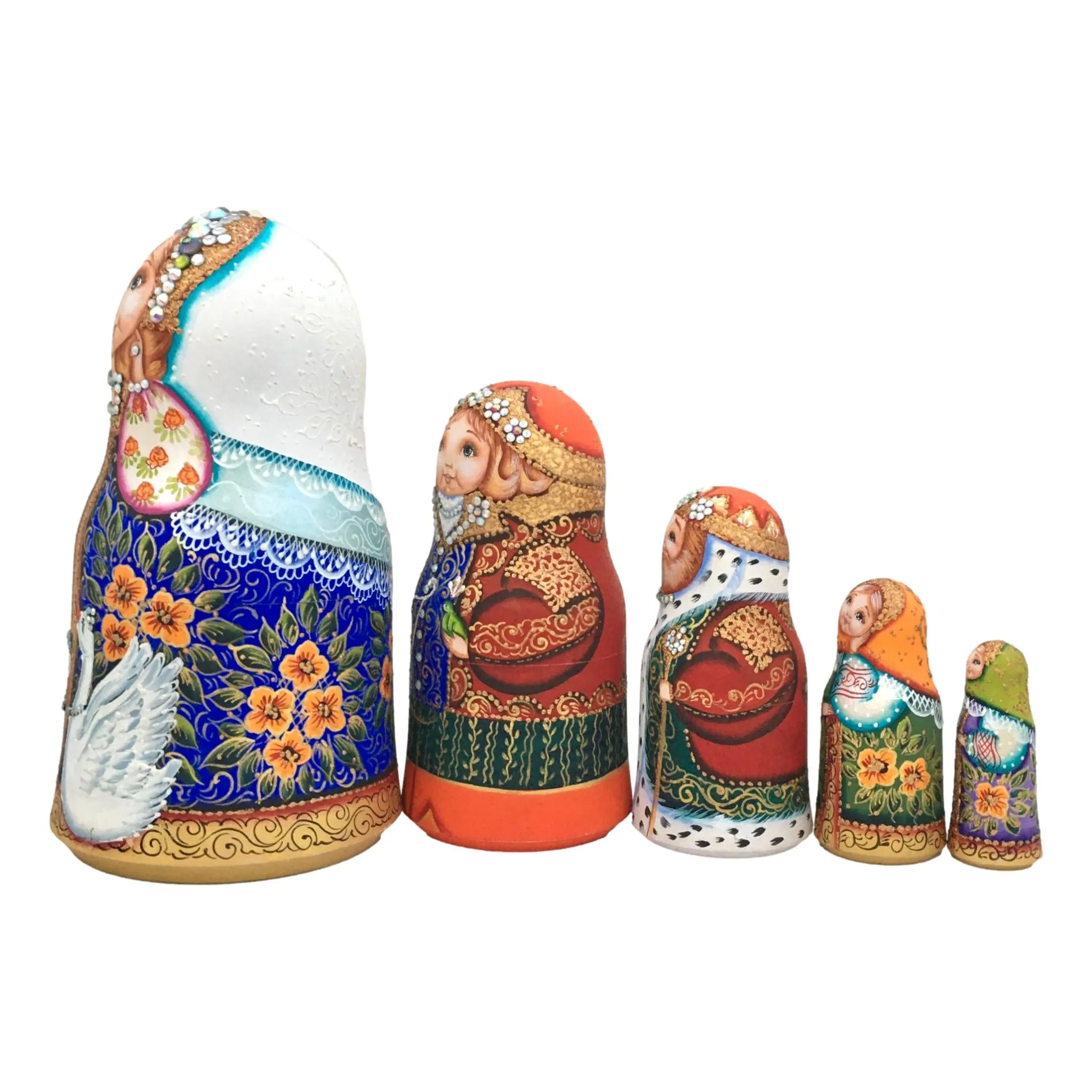 Storyteller Matryoshka Swan Princess
