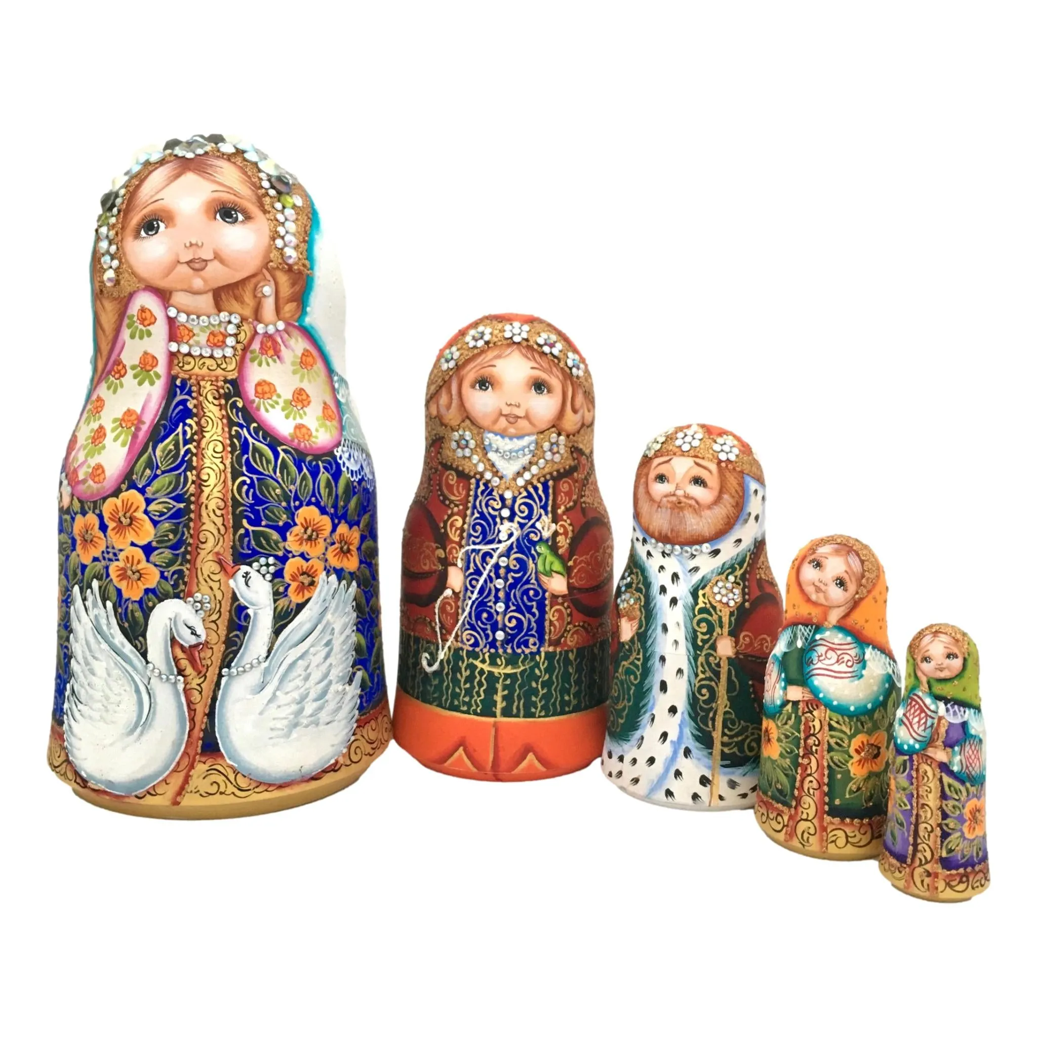 Storyteller Matryoshka Swan Princess