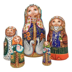Storyteller Matryoshka Swan Princess