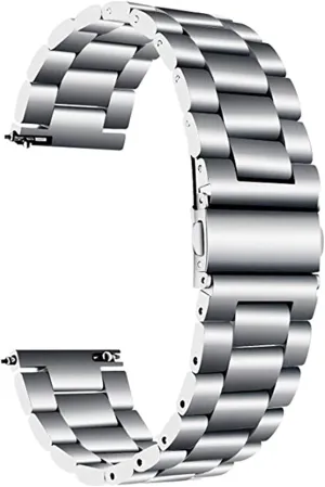 Strap Watch Accessories Watch Strap Stainless Steel Metal balsam Mesh Strap 18/20/22mm Flat Head 