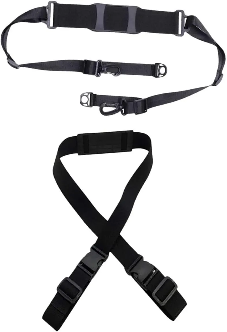 Straps 2pcs Heavy Duty Shoulder Belts Quick-Release Buckle for Scooter Skateboard Bike compress viral negate cop Kick Scooter 