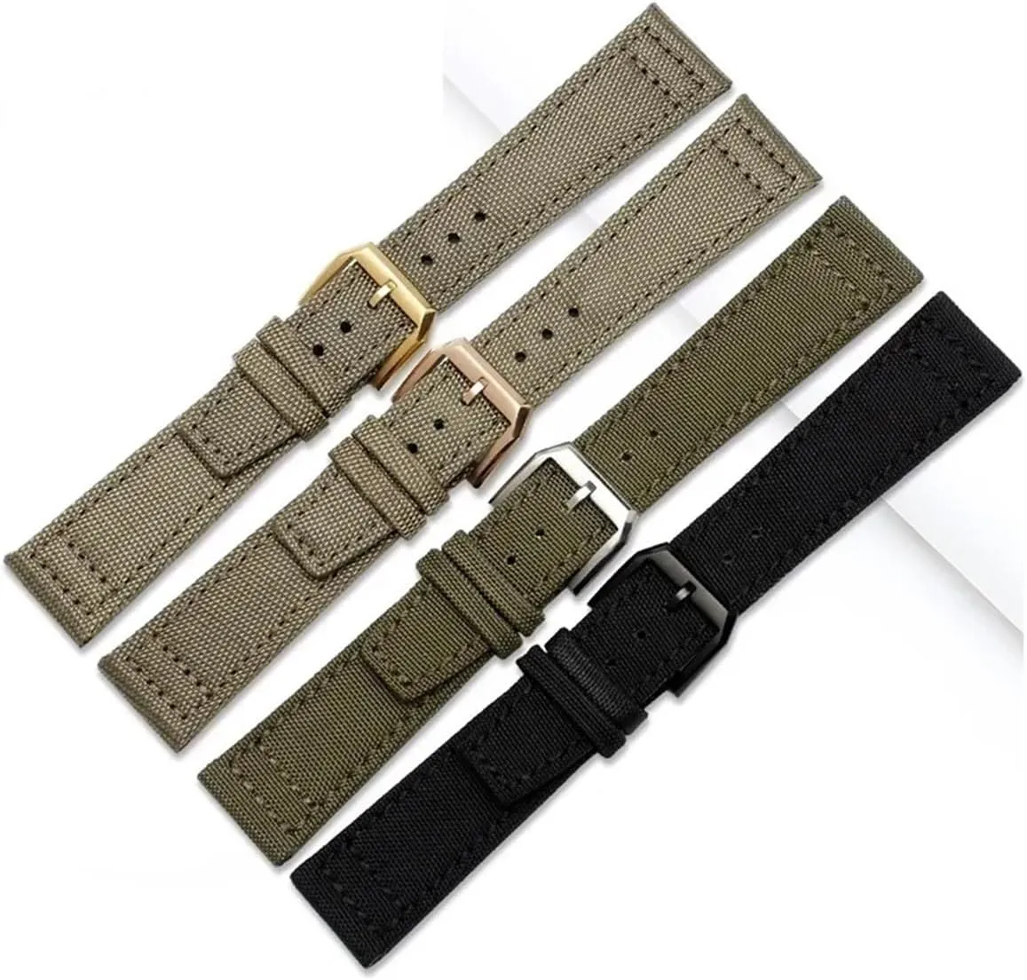 Straps Men's or Women's Straps Fashion Straps Universal Style Straps craftsman Nylon WatchBand Universal Universal Straps Stainless Steel Straps Silicone 