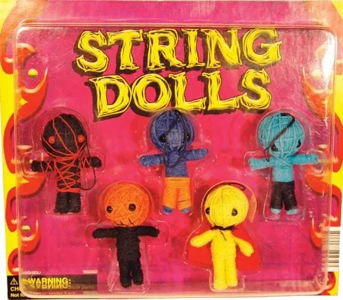 String Dolls in 2 inch Capsules