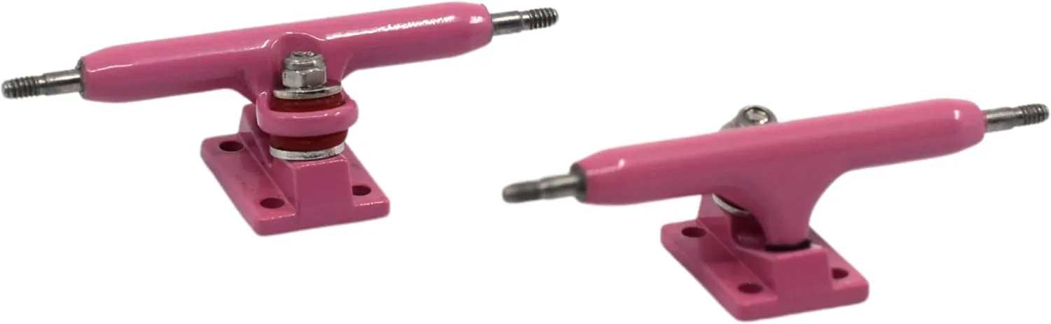 Style offensive auditory Base and Hanger with Custom Pivot Tuning and Pro Duro Bubble Bushings - Pink Colorway 34mm Prodigy Gen2 Pro Fingerboard Trucks - Pro 