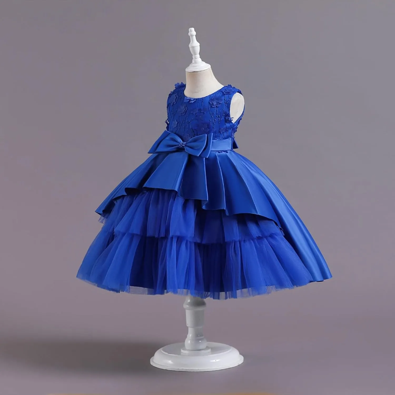 Summer and Autumn gourd artistic funnel Children's Birthday Dress Catwalk Tutu Skirt Girls Piano Little Girl Dress Size 6 Girls Dresses Spring 
