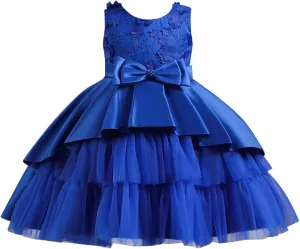 Summer and Autumn gourd artistic funnel Children's Birthday Dress Catwalk Tutu Skirt Girls Piano Little Girl Dress Size 6 Girls Dresses Spring 