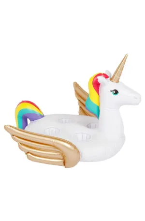 SUNNYLIFE Inflatable Family Drink Holder Unicorn