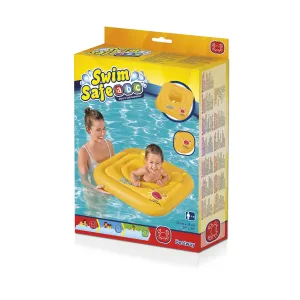 Swim Safe ABC Wondersplash Square 3-Ring Baby Boat Float