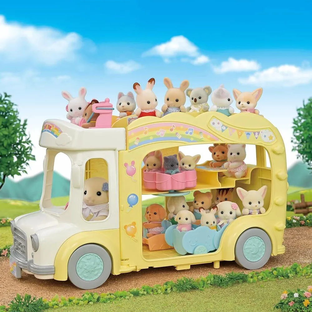 Sylvanian Families - Rainbow Fun Nursery Bus