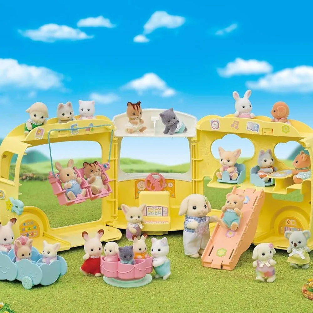 Sylvanian Families - Rainbow Fun Nursery Bus