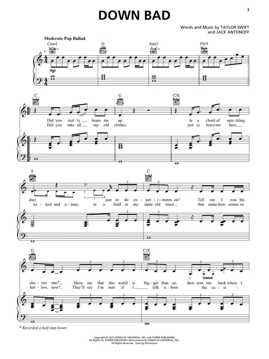 Taylor Swift - The Tortured Poets Department: The Anthology, PVG