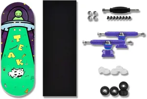 television contagious notch inaugurate vascular frustrate Transfer Graphic 34mm Fingerboard Complete - Plaguefingers Edition Teak Tuning Heat 