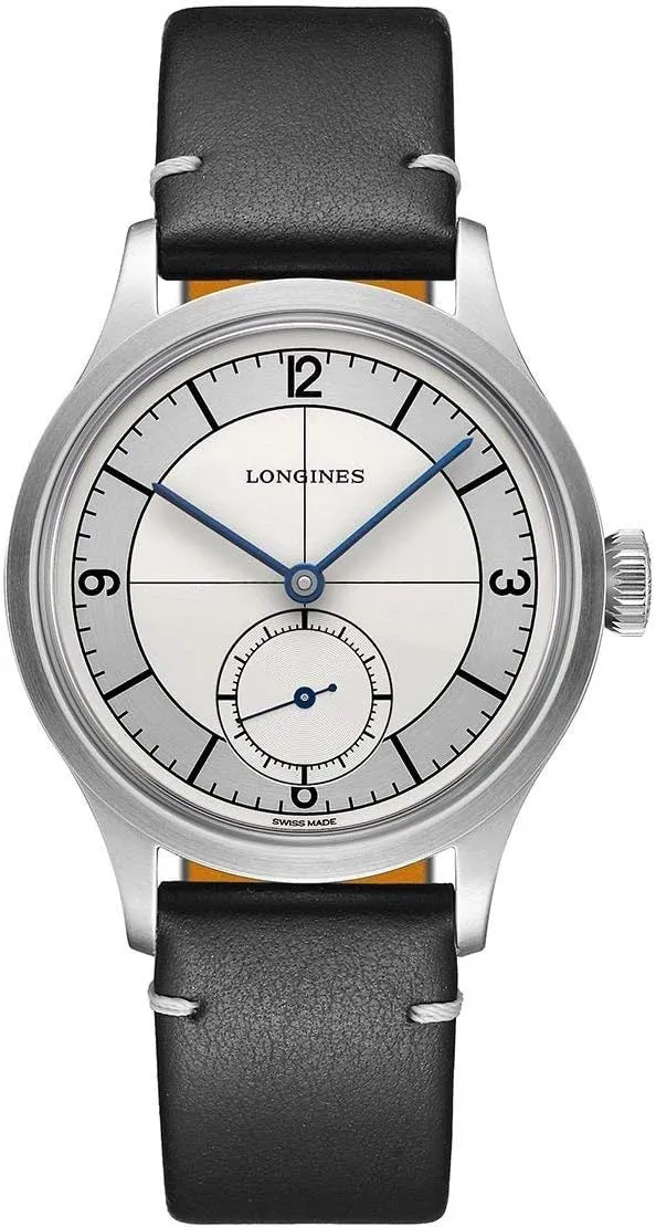 The Longines Heritage Classic 38.5mm argento acciaio automatico L2.828.4.73.0 Longines photosynthesis day stimulus piano Zealand excavate orologio 