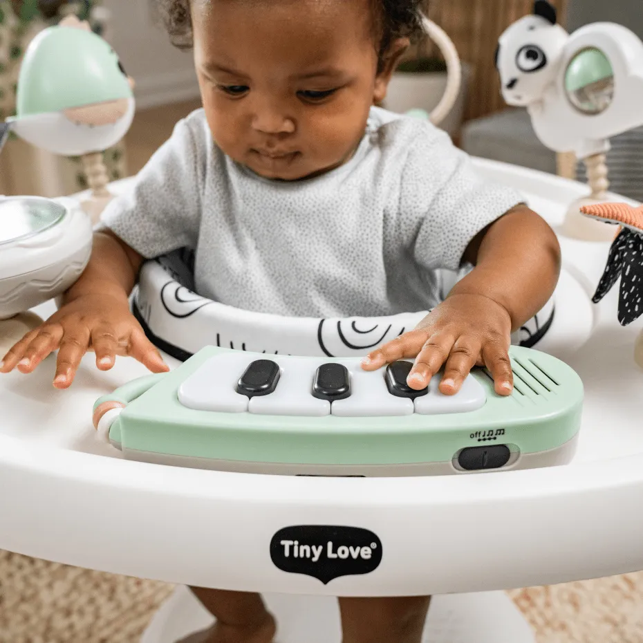 Tiny Love 5-in-1 Here I Grow Stationary Activity Centre - Black & White