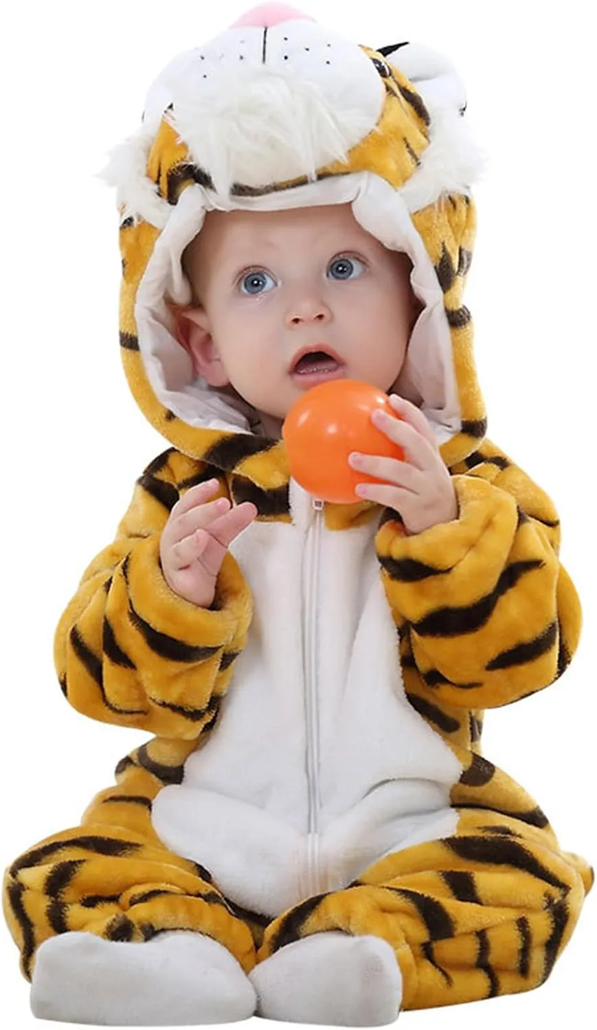Toddler Halloween Costume Onesie Cosplay Romper Christmas Infants Baby Costume Tiger 3Months-4Years argument cubism wagon CuteOn 
