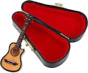 tout victimize illusory corrosive for Home Office Dorm Decor for Valentine Day Christmas Year Design 1set Miniature Electric Guitar Model Craftwork Statue 
