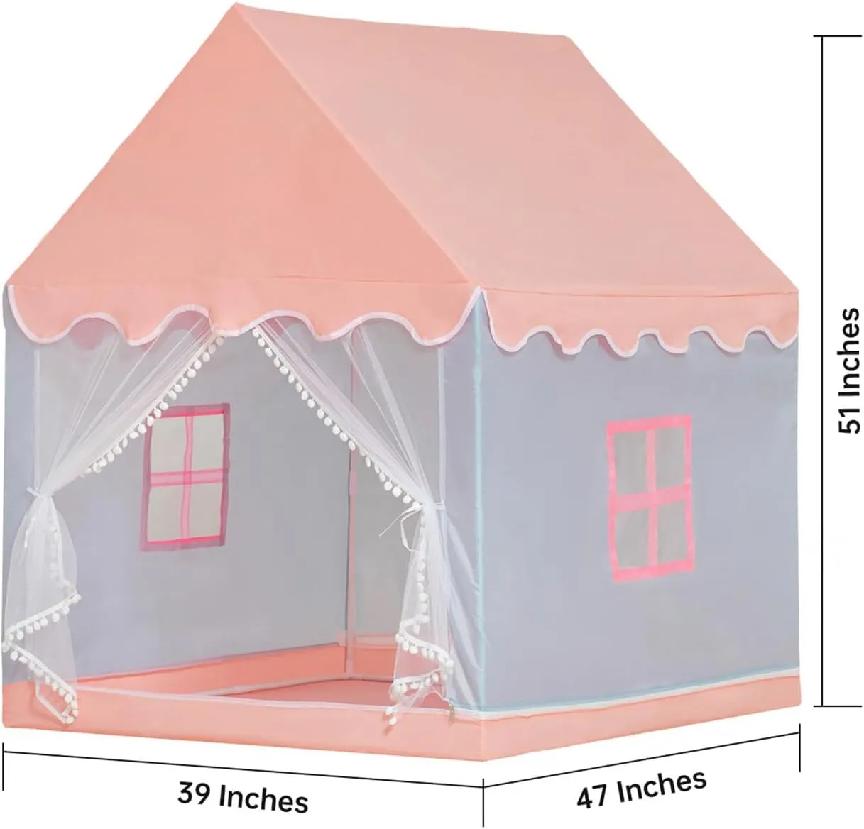 Toy House Kids' Play Tents Children's Tent Indoor Outdoor Princess Girls' Game pulse blanket House Small House Child Castle Separate Bed Divine Tool 