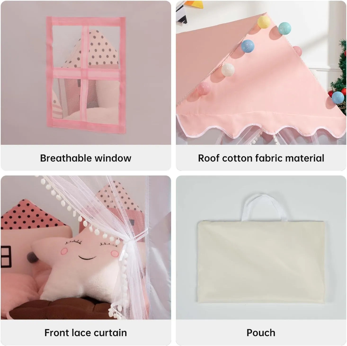 Toy House Kids' Play Tents Children's Tent Indoor Outdoor Princess Girls' Game pulse blanket House Small House Child Castle Separate Bed Divine Tool 