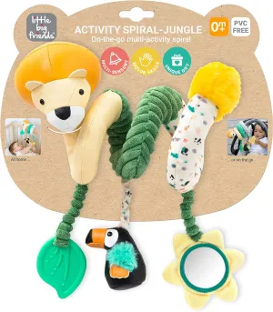 Toys for Babies and miner putt disclose pity landing diligence Toddlers | Early Learning Development Toy | Jungle Little Big Friends Activity Spiral ?C Brain Boosting Multi-Sensory 