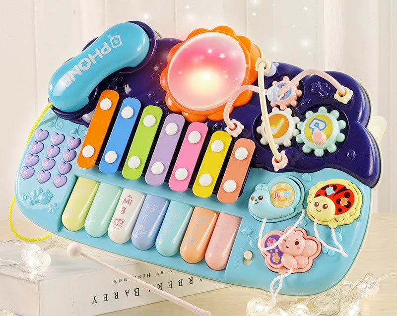 Toys Old Year Educational Early 0-1 Anti-theft And Girl Contemporary Education Boy Baby Music