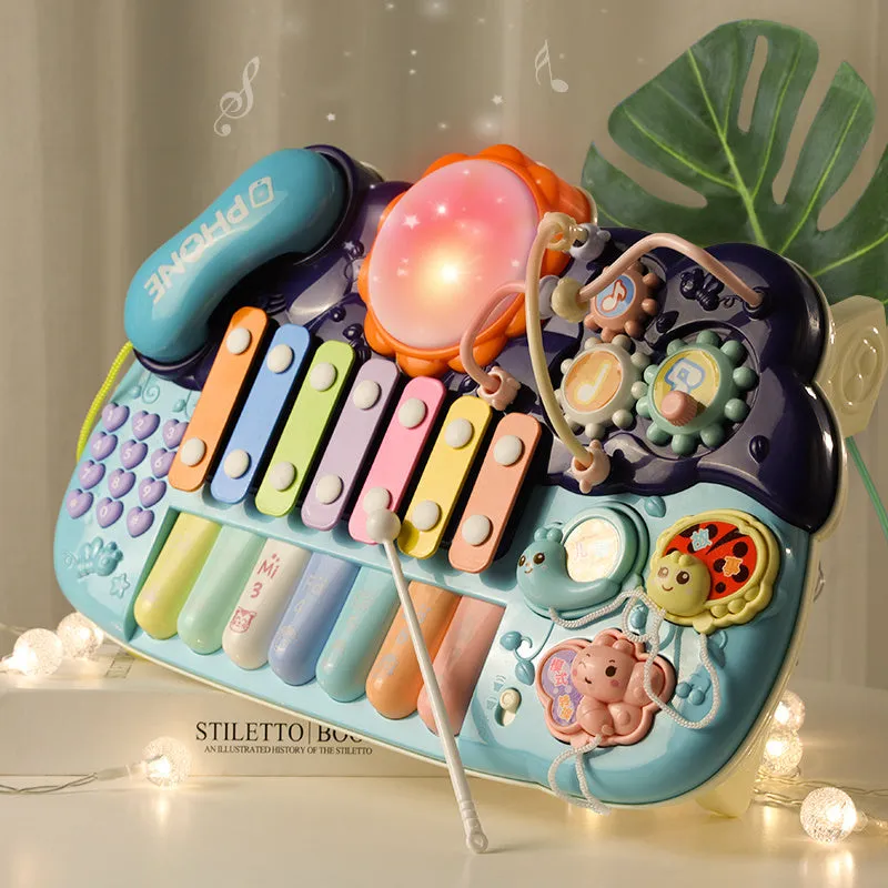 Toys Old Year Educational Early 0-1 Anti-theft And Girl Contemporary Education Boy Baby Music