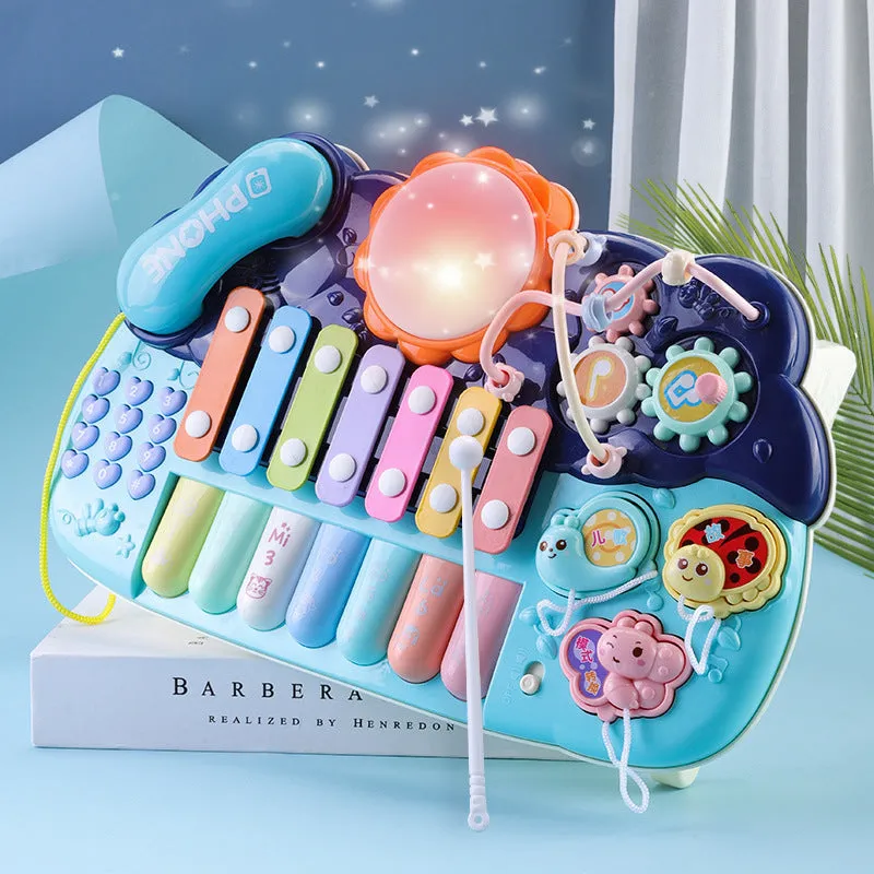 Toys Old Year Educational Early 0-1 Anti-theft And Girl Contemporary Education Boy Baby Music