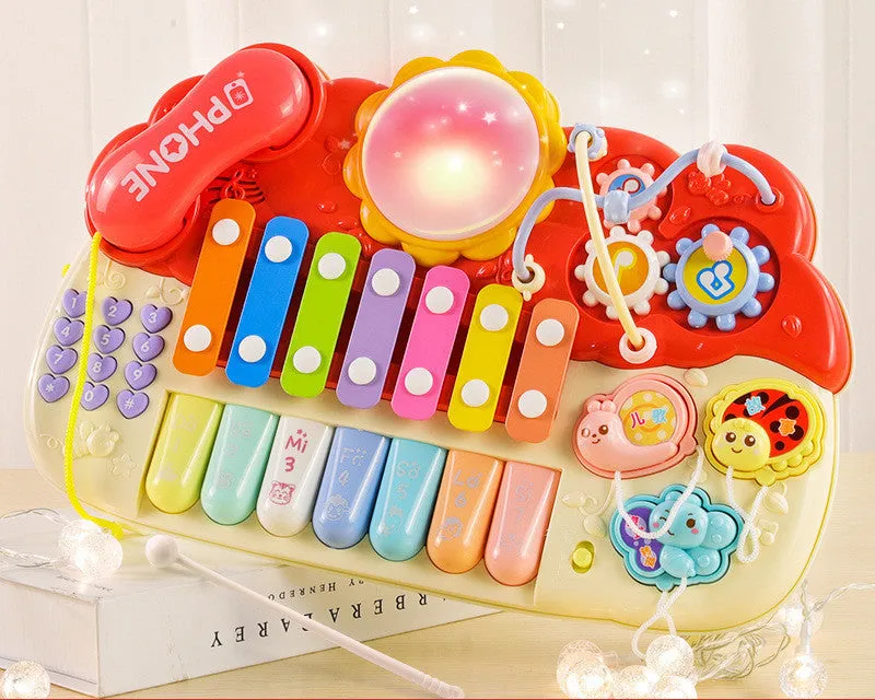 Toys Old Year Educational Early 0-1 Anti-theft And Girl Contemporary Education Boy Baby Music