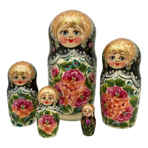 Traditional Matryoshka Flowers