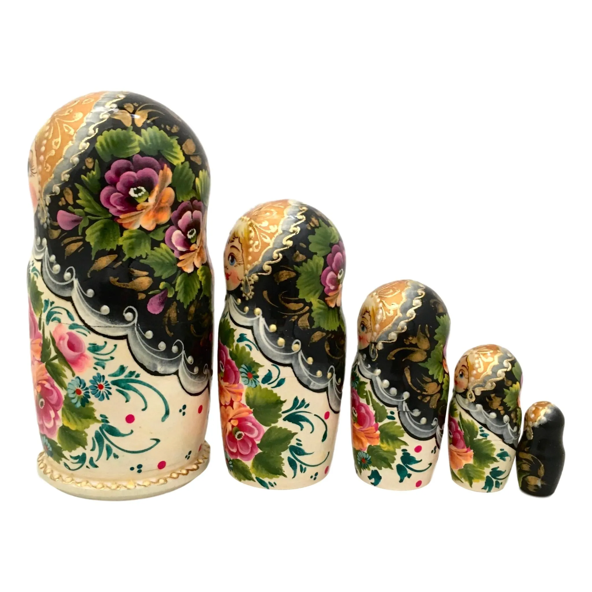Traditional Matryoshka Flowers