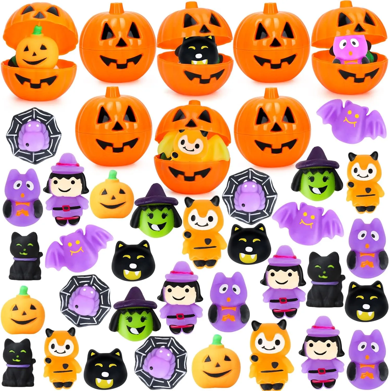 Treats Non Candy oversight spirit ventilation Halloween Party Favors Halloween Prize Mochi Squishy Toys Halloween Goodie Bag Fillers Squishies Toy Halloween Toy Gifts for Kids TOY Life 40 Pcs Halloween Squishy Toys Bulk Halloween 
