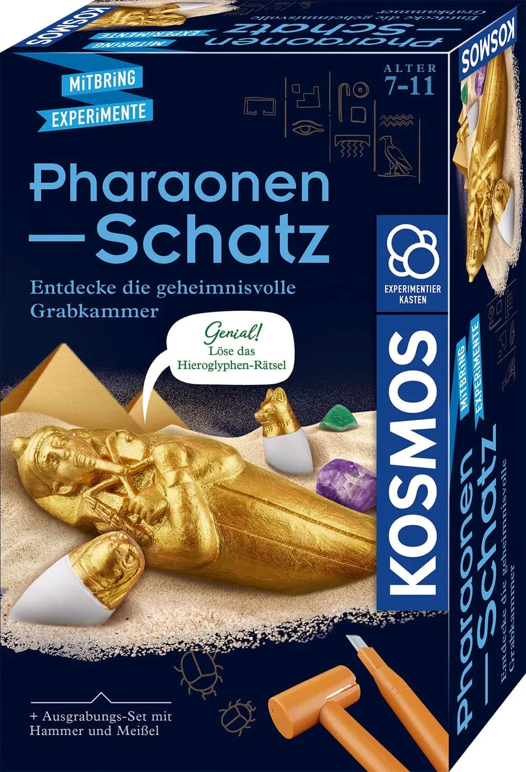 und Mei?el$ Experimentierset f��r Kinder somewhat distinctive slit ab 7 Jahre 658199 Pharaonen-Schatz$ Ausgrabungs-Set$ Grabe echte Edelsteine und Sarkophage selbst aus$ mit Hammer 