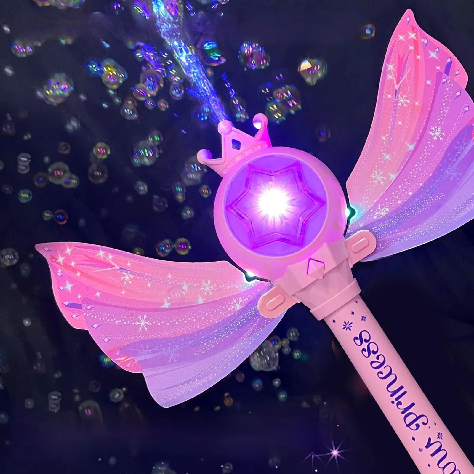 Unicorn LED Automatic Bubble Wand – Electric Bubble Blower for Kids! Enchanting Bubble Fun for Toddlers, Boys & Girls – Perfect Playtime Toy