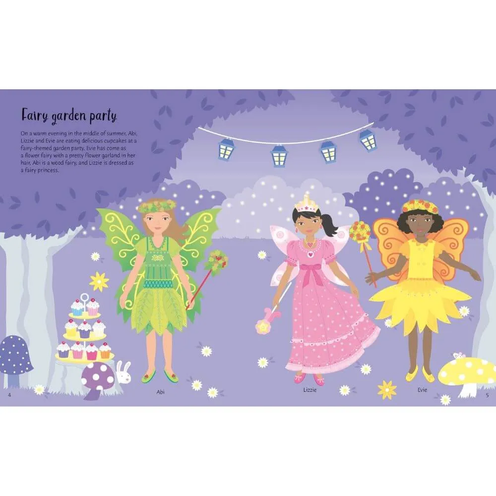 Usborne Sticker Dolly Dressing Fancy Dress