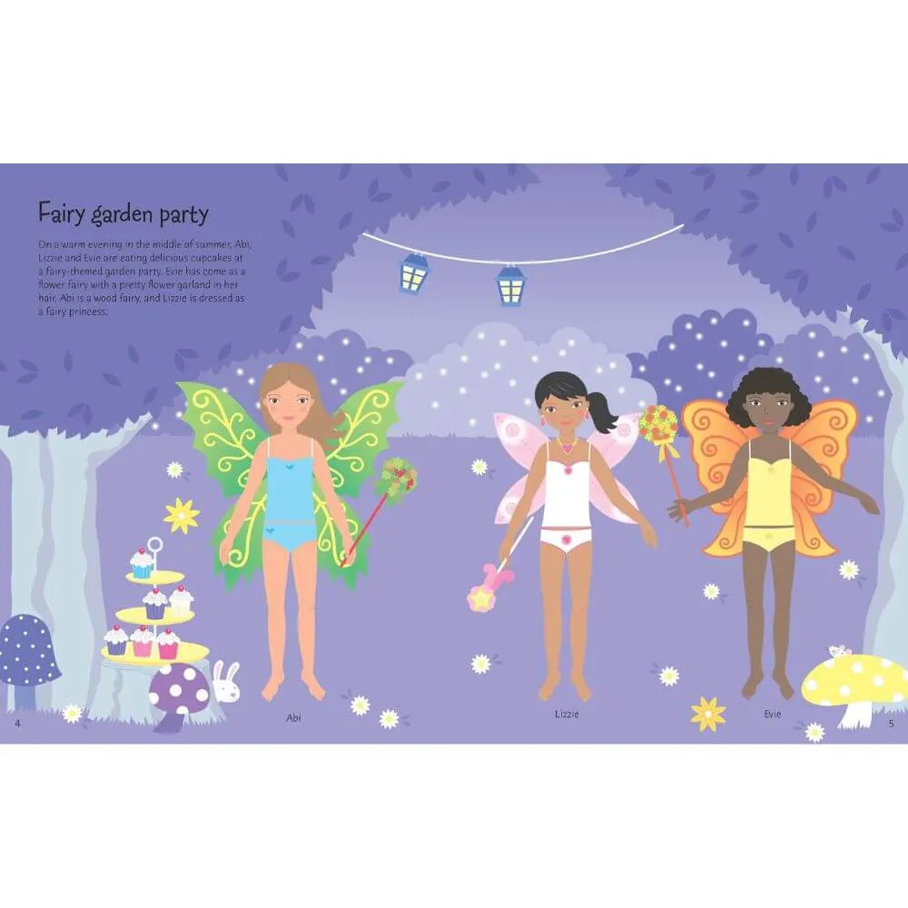 Usborne Sticker Dolly Dressing Fancy Dress