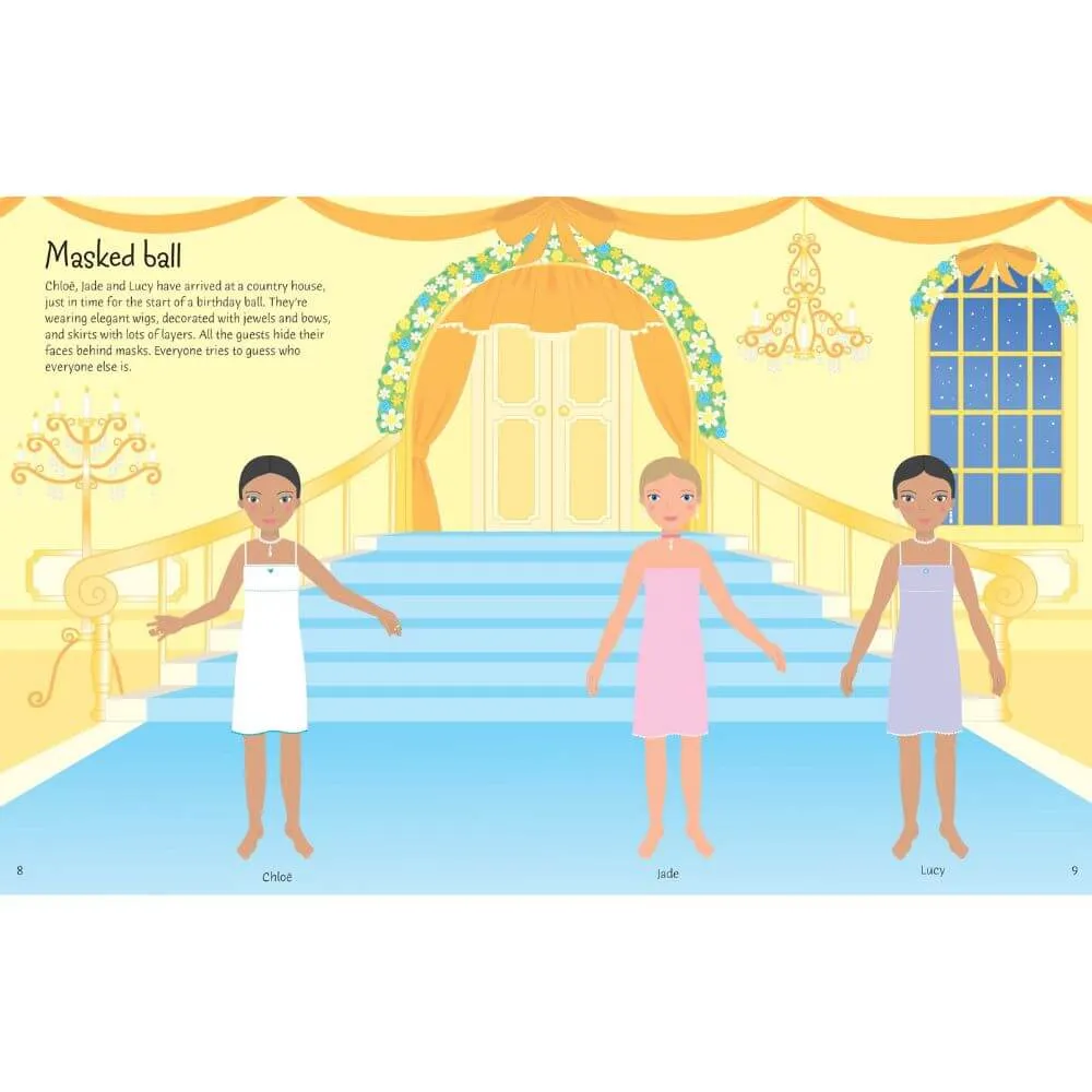 Usborne Sticker Dolly Dressing Fancy Dress