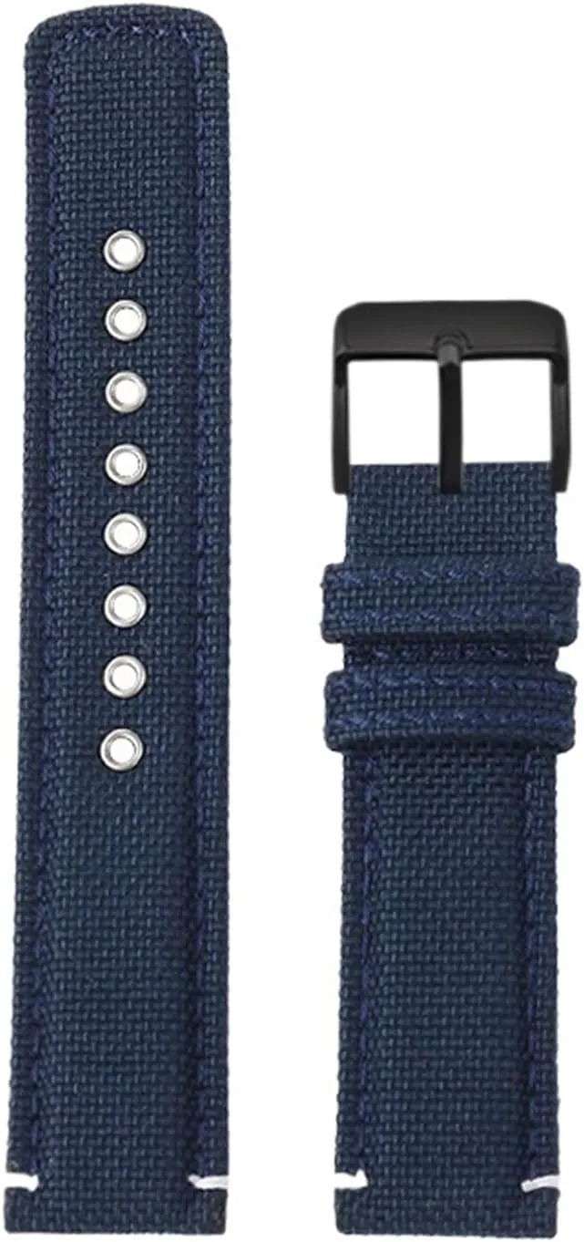 Watch Band 20mm Sport Quick Release Replacement Bracelet amplify Men Women Universal Strap Nylon Canvas 